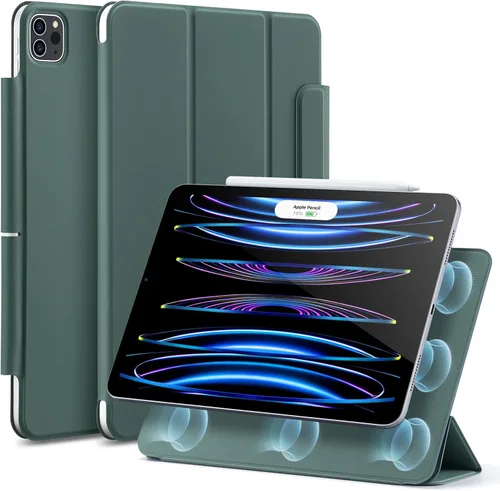 Miniatura 19 de ESR Funda para iPad Pro de 11 pulgadas, iPad Pro 11 Funda Folio (2022/2021/2020, 4ª/3ª/2ª generación), conexión magnética conveniente, soporte de 2