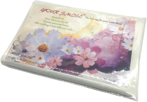 Miniatura 9 de Fundas de almohada YOUR SMILE con diseño cuadrado y floral, 18 x 18 pulgadas