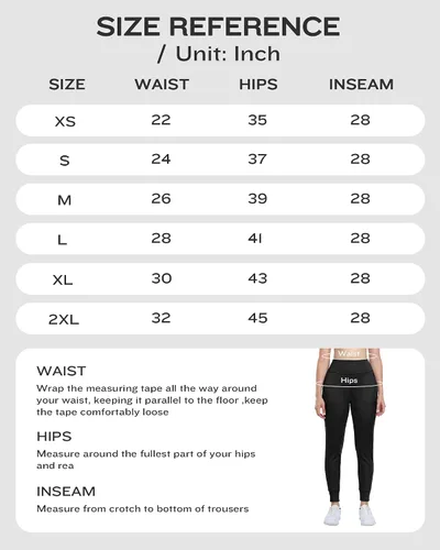 Miniatura 6 de WHOUARE Pantalones deportivos para mujer, leggings deportivos de entrenamiento con bolsillos, cintura alta, pantalones de yoga para gimnasio, correr