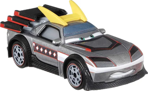 Miniatura 2 de Disney Cars Toys Kabuto, miniatura, juguetes coleccionables de autos de carreras basados en películas de autos, para niños de 3 años en adelante
