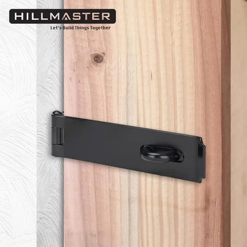 Miniatura 5 de HILLMASTER Cerradura de puerta de alta resistencia de 7-3/4 pulgadas de acero extra grueso, cerradura de puerta de seguridad, cierre de candado