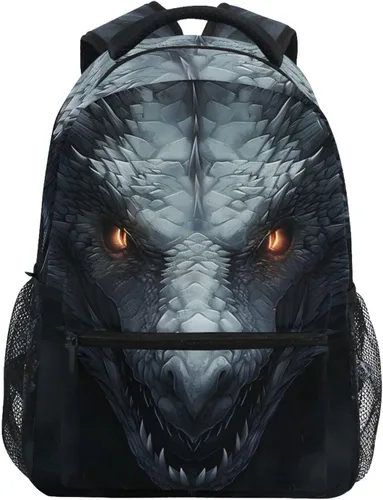 Miniatura 8 de JIPONI Mochila para mujeres y hombres, mochila escolar para estudiantes, mochila de viaje para computadora portátil, mochila Daypack-F, Navidad