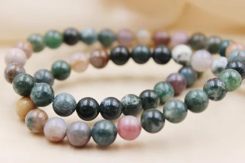 Miniatura 21 de Pulseras de cuentas personalizadas, Pulsera de piedras preciosas de 0.236 in, Pulsera grabada con láser, Pulsera de piedra natural, Pulseras unisex