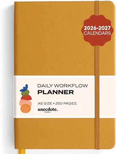 Miniatura 16 de Planificador Anecdote 2026: Un Planificador Mensual, Semanal y Diario 2026 para Planificar tu Éxito - Tamaño A5 Tapa Dura Comienza en Cualquier Negro