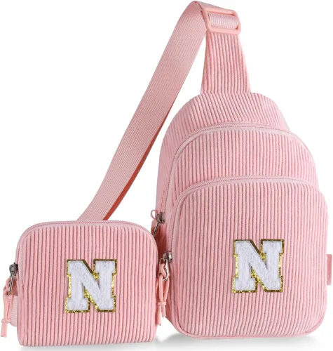 Miniatura 61 de Riñonera cruzada para niñas, Beige, Small