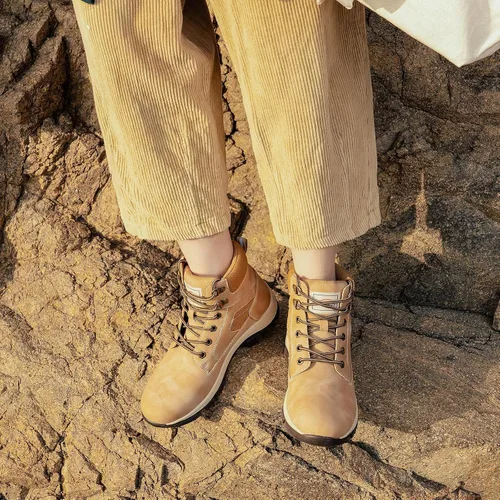 Miniatura 6 de Botas impermeables para el trabajo de senderismo para mujer, botas tácticas de senderismo para la nieve de invierno, botas de senderismo