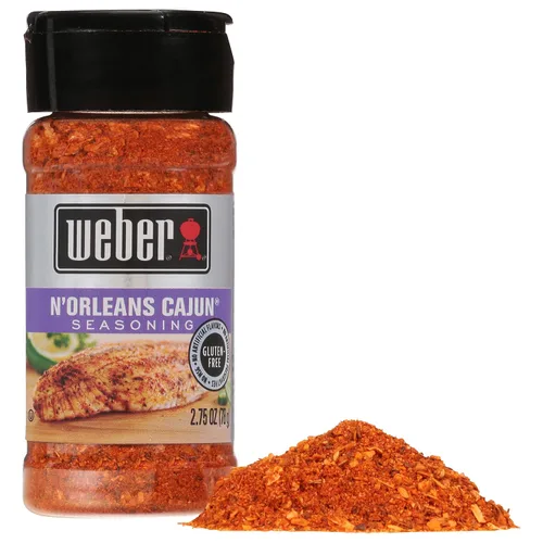 Miniatura 4 de Weber N'Orleans Cajun Seasoning, coctelera de 2.75 onzas
