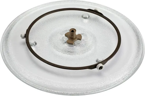 Miniatura 2 de Placa giratoria de microondas de 10-1/2 pulgadas (10.630 in), bandeja de cocina para microondas compatible con Hamilton Beach 252100500497 HB-P90D23