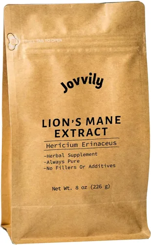 Miniatura 4 de Jovvily Melena de León - 4 oz - Extracto de Hericium Erinaceus - Suplemento de hierbas - Siempre puro