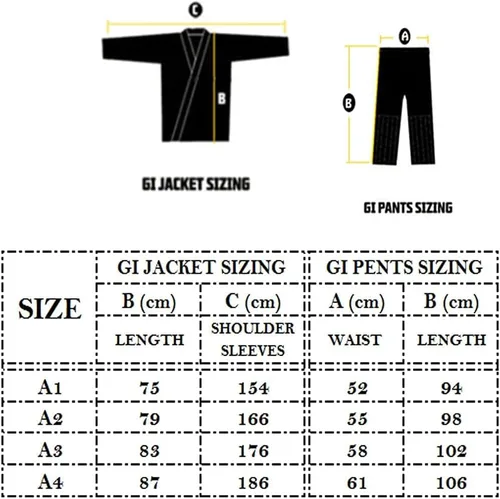 Miniatura 6 de Twister Black Mamba Brazilian Jiu Jitsu Gi Uniforme BJJ Preencogido Con cinturón BJJ GRATIS y bolsa Gi GRATIS