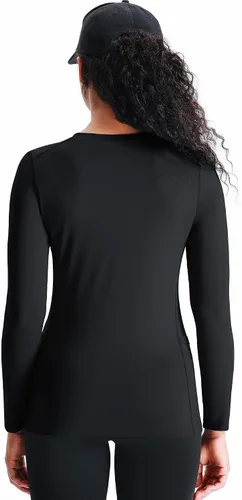 Miniatura 25 de NELEUS - Camisa deportiva de compresión atlética, de manga larga, para mujer, dry fit, paquete de 3