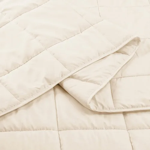 Miniatura 6 de EnvioHome Juego de edredón tamaño Queen con fundas de almohada, ultra suave y acogedor, ligero, estampado, color beige