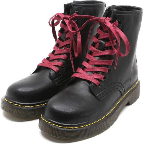 Miniatura 4 de YFINE Cordones planos encerados para zapatos zapatos deportivos para hombres y mujeres botas - 2 pares