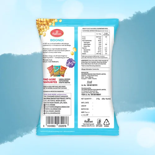 Miniatura 2 de Haldirams Boondi - 7.06 onzas, ()