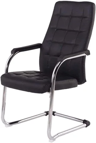 Miniatura 6 de Silla de computadora para reuniones de ocio, silla de oficina en casa, silla ergonómica, cómoda silla de cuero con lazo, silla de personal