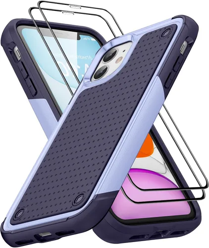 Miniatura 205 de Jeylly Funda para iPhone SE/Funda para iPhone 5S, Exterior de Plástico Duro que Absorbe Golpes + Interior de Silicona de Goma Defensor contra