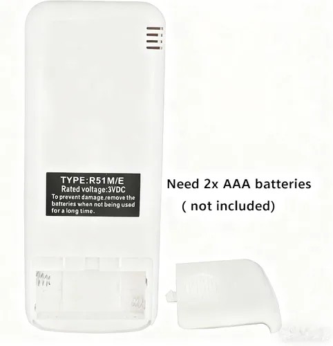 Miniatura 5 de Mando a distancia de CA de repuesto para Midea RG51M5/(C) EU, para Milexus RG51M5/UE, para TGM RG51M5/UE AC aire acondicionado mando a distancia