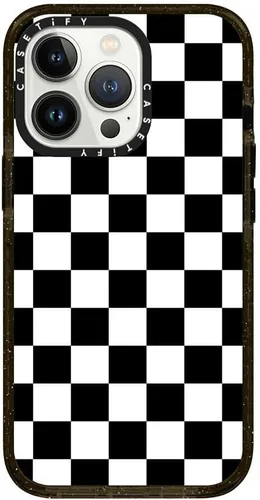 Miniatura 389 de Funda Impact de CASETiFY para iPhone 13 Pro Max con Magsafe - Estuche Claro Cuento de Invierno - Claro Negro Estuche transparente Winter Tale