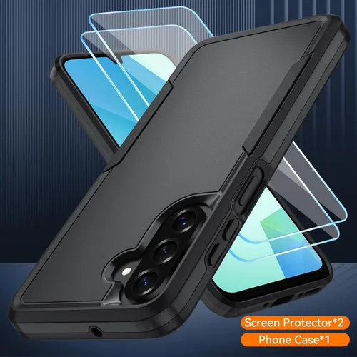 Miniatura 4 de Funda para Samsung Galaxy A15 5G con protector de pantalla HD [protección contra caídas de grado militar] Protección de cuerpo completo resistente a