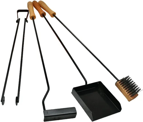 Miniatura 7 de Premium Kit parrilla de hierro argentino asado brasero parrilla + parrilla argentina pesada/parrilla estaca asado asador + herramientas de fuego.