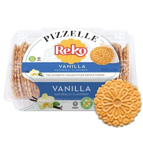 Miniatura 12 de Reko Pizzelle Galleta auténtica estilo italiano, arce, 7 onzas (paquete de 1)