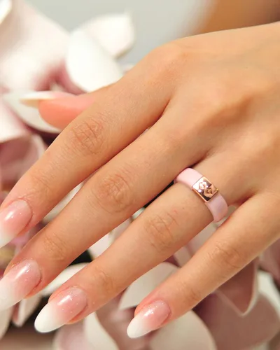 Miniatura 12 de Rinfit Anillos de silicona a juego para parejas, juegos de alianzas de boda de silicona para él y ella, diseño patentado MetalInfinity e Infinity