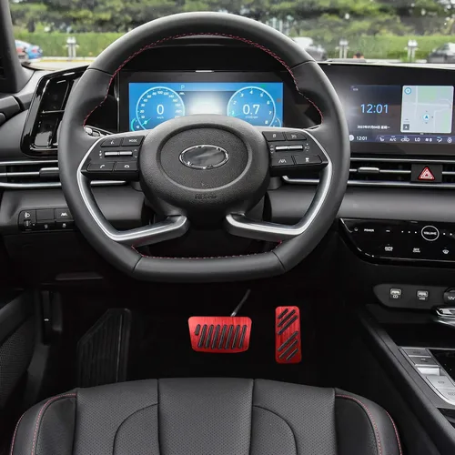 Miniatura 3 de Compatible con Hyundai Elantra Accent Loniq Kona Venus Compatible con Kia Forte NIRO Rio Sedona Seltos Soul Accesorios Deportivos Antideslizantes