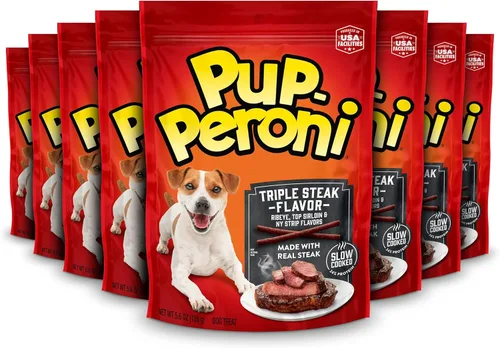 Miniatura 22 de Pup-Peroni Golosinas para Perros, Sabor a Carne de Res Magra, 38 Onzas, Hechas con Carne de Res Real, 90% Libre de Grasa