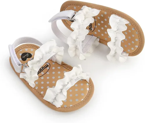 Miniatura 68 de Sandalias de verano para bebés, niñas y niños, unisex, antideslizantes, suela suave, transpirable, para primeros pasos, zapatos de playa al aire