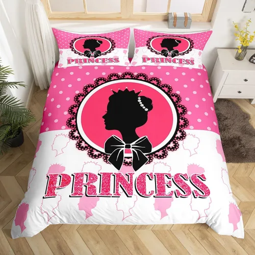 Miniatura 40 de Juego de funda de edredón con lazo de dibujos animados para niños, tamaño individual, juego de ropa de cama de mariquita, escarabajo, insecto