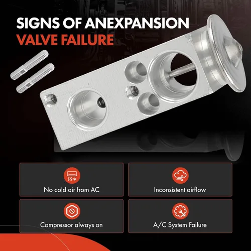 Miniatura 5 de A-Premium Válvula de expansión de A/C compatible con Mercedes-Benz Clase C C230 C250 C280 C300 C350, Clase E E250 E350 E400 E500 E550, GLK350 GLC300