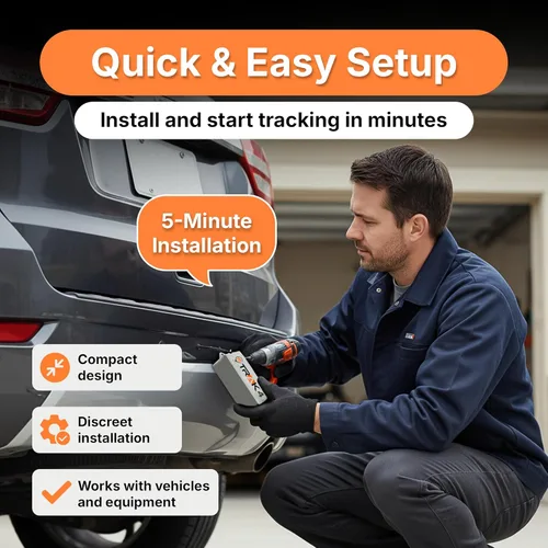 Miniatura 6 de Trak-4 - Rastreador GPS para vehículos, activos, equipos. Batería de larga duración, resistente al agua, seguimiento global. Requiere suscripción