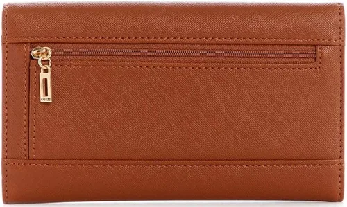 Miniatura 2 de Guess Bolso de embrague grande de la cartera de Roseburg G para mujer - Cognac