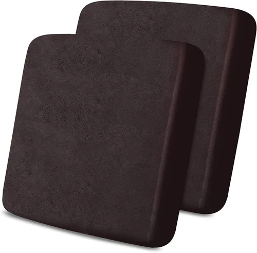 Miniatura 117 de Fundas de cojín tipo cuero para sofá, juego de fundas protectoras de muebles para sillón seccional, sofá biplaza de tela de elastano elástica