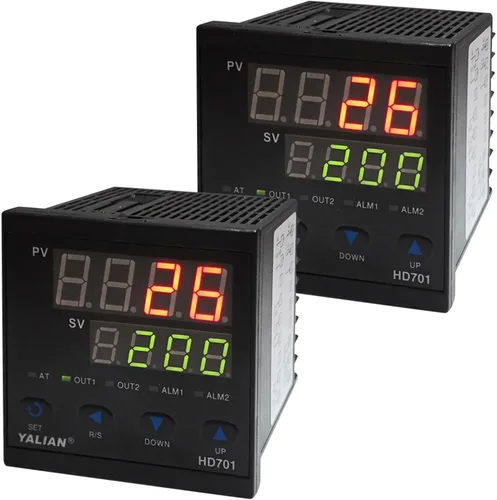 Miniatura 7 de Digital PID Temperature Controller Max Measuring temperatur 1372ºC thermocouple Input Relay Output Dual Display for Celsius(C)