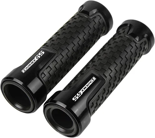 Manillar de motocicleta de 7/8 pulgadas, 0.866 in, accesorios de motocicleta CNC, empuñaduras, mango para BMW R1200GS Adventure R1200 R 1200 GS Negro