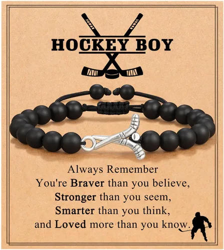 UNGENT THEM Regalos para adolescentes y niños, pulsera de béisbol, baloncesto, fútbol, fútbol, regalos para niños, regalos de graduación de