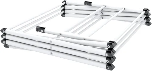 Miniatura 3 de Honey-Can-Do 3-Tier Folding Metal Clothes Drying Rack - Portable Accordion Laundry Drying Stand - 16 Ft Drying Capacity - Compact Space-Saving
