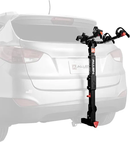 Miniatura 14 de Allen Sports Deluxe - Soporte de enganche para 2 bicicletas, modelo ZN520, color negro