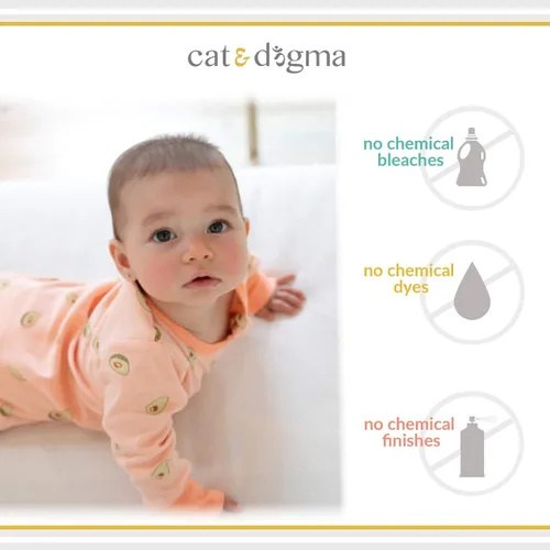 Miniatura 7 de Cat & Dogma Pantalones de bebé unisex de algodón orgánico
