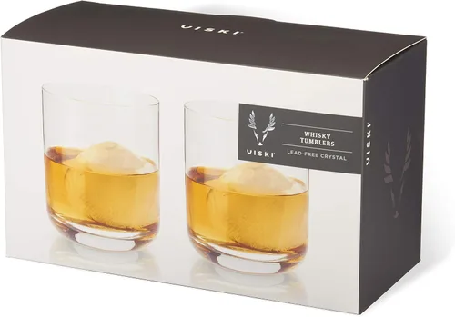 Miniatura 8 de Viski Juego de 2 vasos de whisky de cristal, cristal de alta calidad, elegantes vasos de cóctel de bola baja, juego de regalo de copa de cóctel, 12