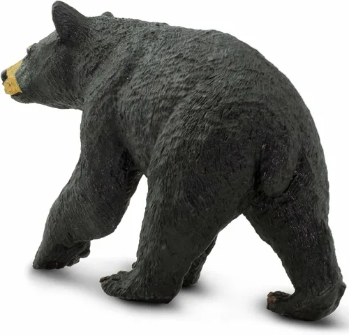 Miniatura 7 de Safari Ltd. Figura de oso negro de América del Norte, figura detallada de modelo de plástico de 4.5 pulgadas, divertido juguete educativo