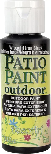 Miniatura 26 de DecoArt Patio Paint Pintura acrílica de 2 onzas color amarillo sol Sunshine Yellow