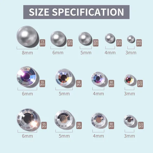 Miniatura 4 de Teenitor 2582Pcs Joyas de pelo plateadas y gemas de pelo Joyas faciales plateadas Joyas faciales Joyas adhesivas para la cara, el cabello