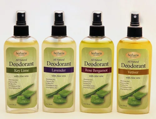 Miniatura 2 de Herbaria Desodorante Key Lime totalmente natural con aceites esenciales, 8 onzas. Suave, eficaz. Sin aluminio, sin sintéticos. Disfruta