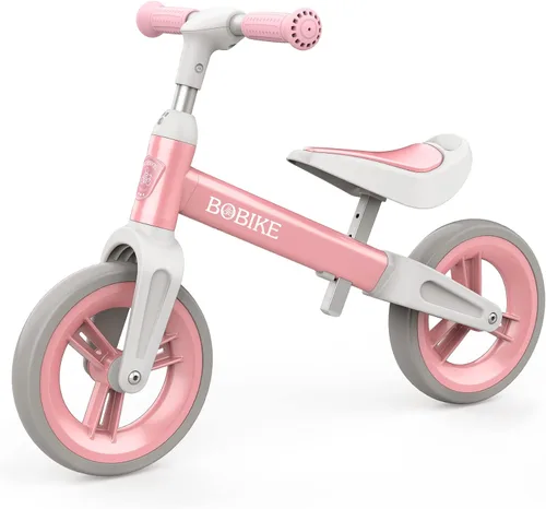Miniatura 8 de Bobike - Bicicleta de equilibrio para niños pequeños, juguete para niños de 1 a 4 años, niñas y niños, asiento y manillar ajustables, bicicleta