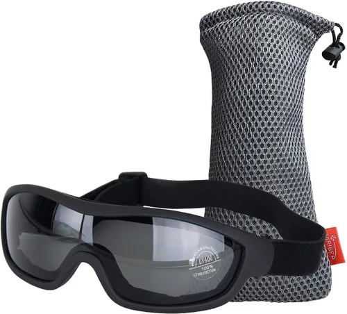 Miniatura 8 de Viriber Gafas de motocicleta - Gafas de protección UV para exteriores, gafas de combate a prueba de polvo Gafas militares