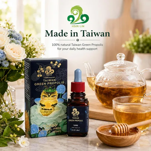 Miniatura 3 de Propóleos verdes de Taiwán, Propolin de alta concentración > 60mg/ml, rico en nutrientes, antioxidante