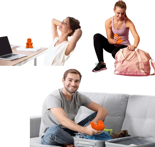 Miniatura 5 de LittleMum Trigger Point Massager Dolly, Neuralgia Occipital de Liberación Miofascial, Dolor de Cuello y Hombros,Dolor de cabeza por tensión, ATM