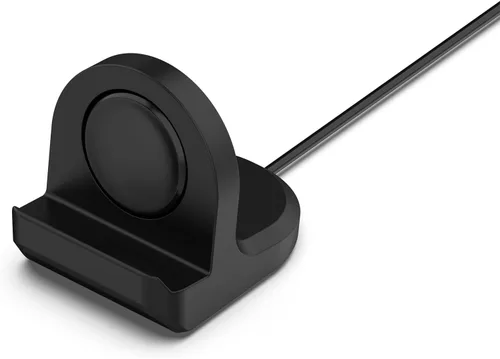 Miniatura 3 de Soporte de carga USB negro compatible con Google Pixel Watch, base de estación de carga con cable USB de 3.3 pies, accesorio de repuesto para Google